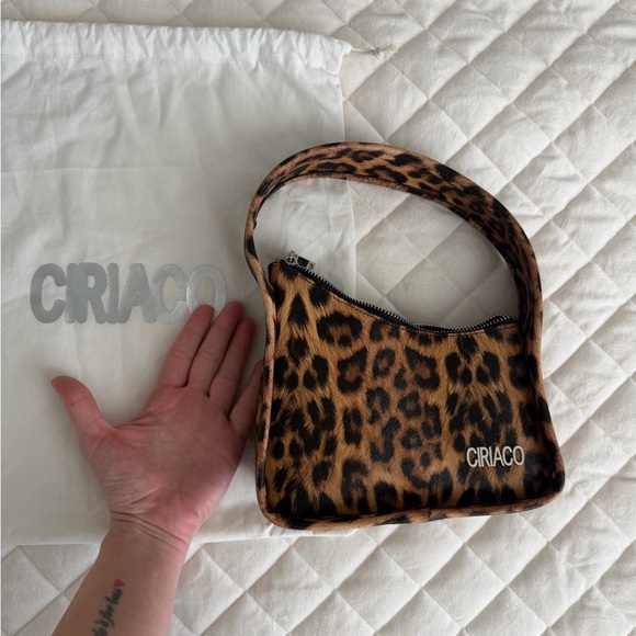 CIRIACO Leopard Print Women's Bag - Picture 8 of 11